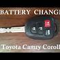 Toyota Camry 2017 Key Battery