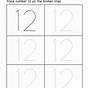 Worksheets For Number 12