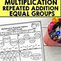 Equal Group Multiplication Worksheet Grade 2