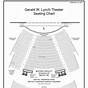 The Ford Theater Seating Chart