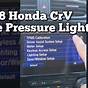 2019 Honda Crv Reset Tire Pressure