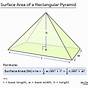 Find Surface Area Rectangular Pyramid