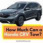 Towing Capacity 2015 Honda Crv