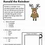 Holiday Reading Comprehension Worksheets Free