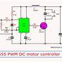 Dc Motor Speed Control Circuit Diagram Using 555 Timer