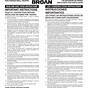 Broan 750 Hvac Installation Guide