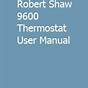 Robertshaw 9600 Thermostat Wiring Diagram