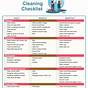 Residential Cleaning Professional House Cleaning Checklist P
