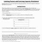 Limiting Factors And Carrying Capacity Worksheet