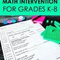 Math Intervention Worksheets