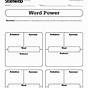 Make Your Own Vocabulary Worksheets For Free