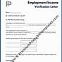 Sample Employment Verification Letter For Independent Contra
