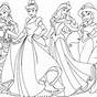 Disney Princesses Printable Coloring Pages
