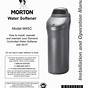 Morton Water Softener M34 Manual