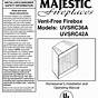 Majestic Fireplace 36bdvrrn Manual