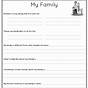 Family Relationships Worksheets