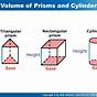 Volume Of Prism And Cylinder Worksheet Answer