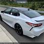 2020 Toyota Camry Xse White With Black Top