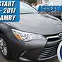 Which Toyota Camry Has Push Button Start