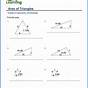 Area Of Triangle Worksheet Grade 6
