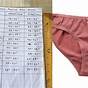 Women's Underwear Style Chart