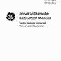 Ge Universal Remote 11695 Manual