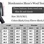 Trench Coat Size Chart