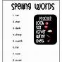 Spelling For First Graders