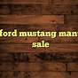 2006 Ford Mustang Manual