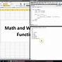 Excel Math Leson52 Worksheet