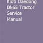 Dk65 Kioti Tractor Owners Manual Free