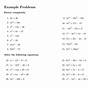 Solve Using The Quadratic Formula Worksheet