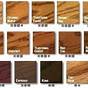 Varathane Wood Stain Colour Chart