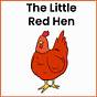 The Little Red Hen Story Printable Pdf