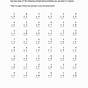 Printable Multiplication Facts Worksheet