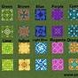 Terracotta Patterns Minecraft