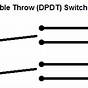 4 Pole Double Throw Switch Schematic