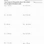 Literal Equations Worksheet Answers