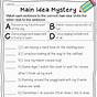 Main Idea 2nd Grade Worksheets
