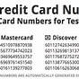 Printable Fake Credit Cards