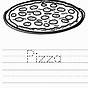 Free Printable Pizza Activity Sheets