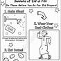 Manner Worksheets For Preschool