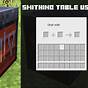 Smithing Table Minecraft Recipe