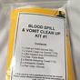 Body Fluid Spill Clean Up Kit