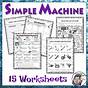 Worksheet Packet Simple Machines