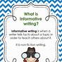 Informational Writing For 2nd Grade