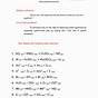 Rules For Balancing Equations Worksheet