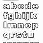 Free Alphabet Printable