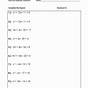 Solving By Square Roots Worksheet