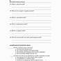 Directed Reading Worksheet Answers